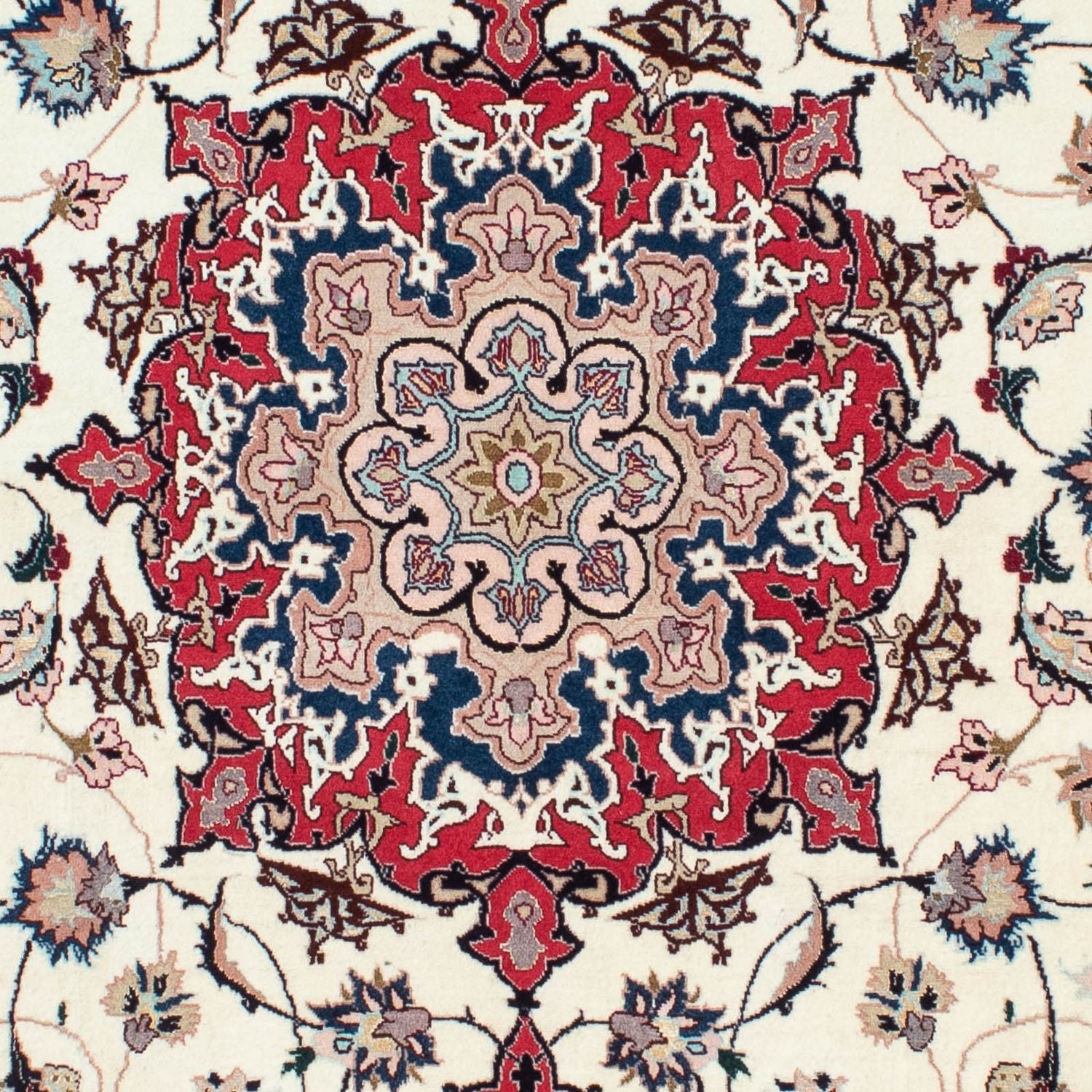 Persisk tæppe - Tabriz - Royal - 212 x 154 cm - beige