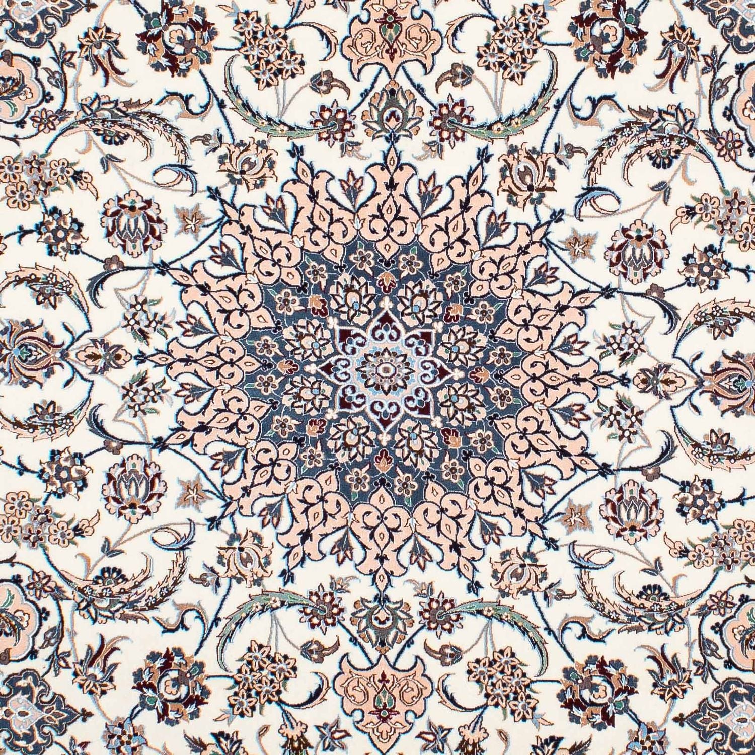 Persisk tæppe - Nain - Premium - 260 x 173 cm - beige