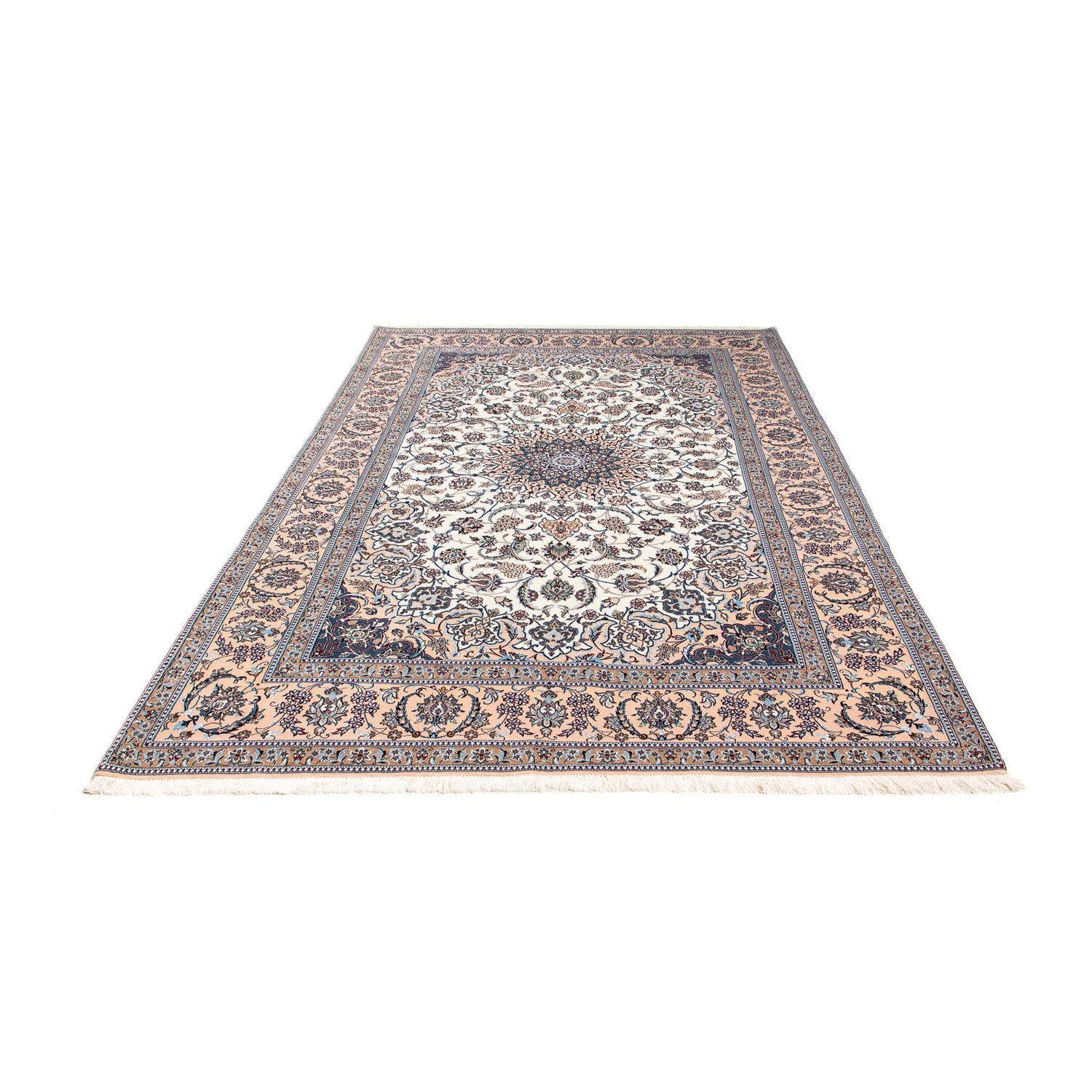 Persisk tæppe - Nain - Premium - 260 x 173 cm - beige