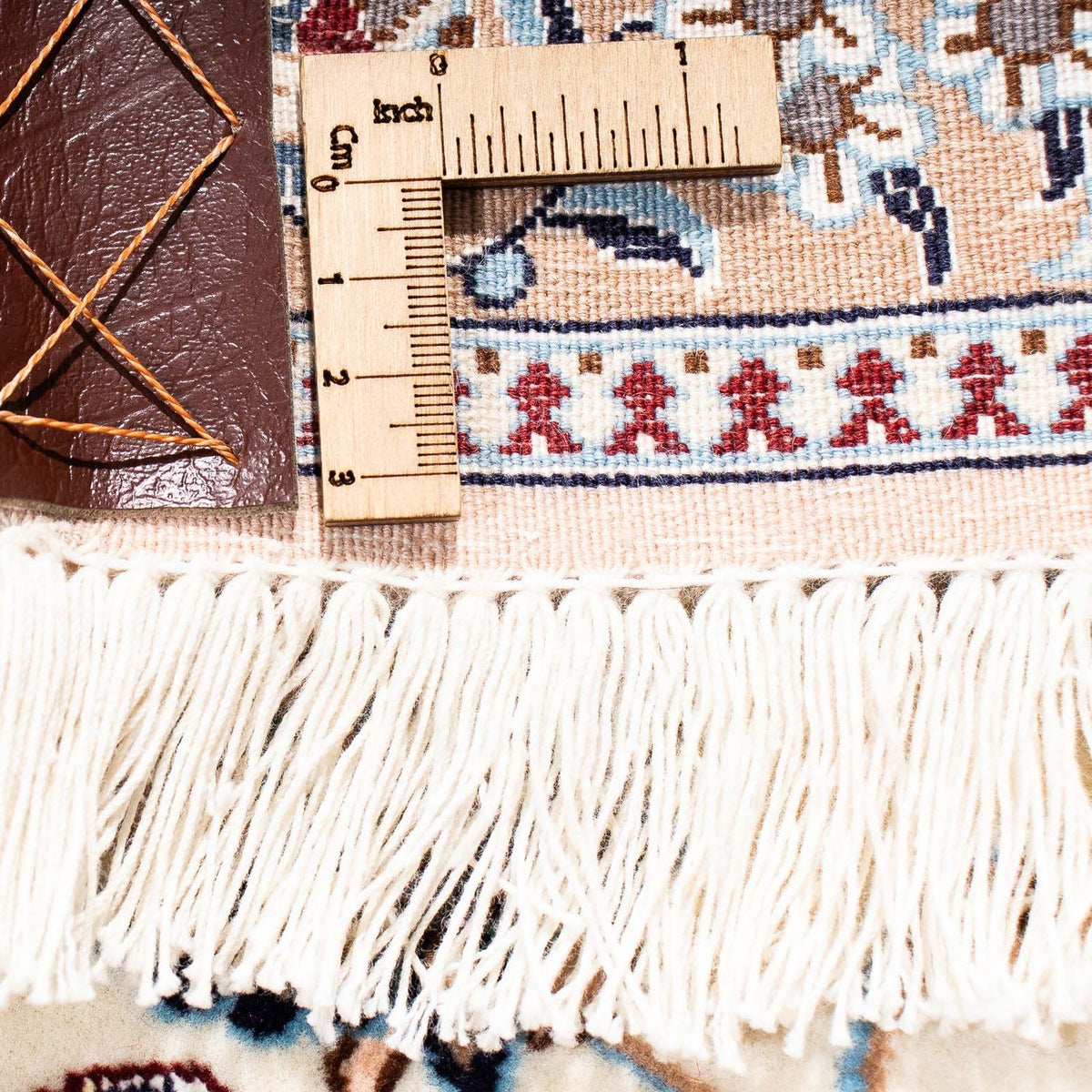 Persisk tæppe - Nain - Premium - 260 x 173 cm - beige