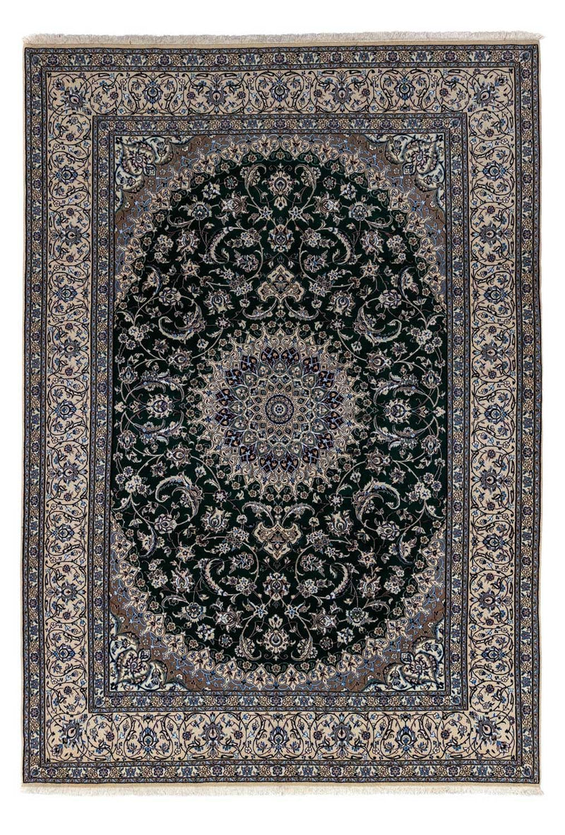 Persisk tæppe - Ghom - 352 x 241 cm - sort