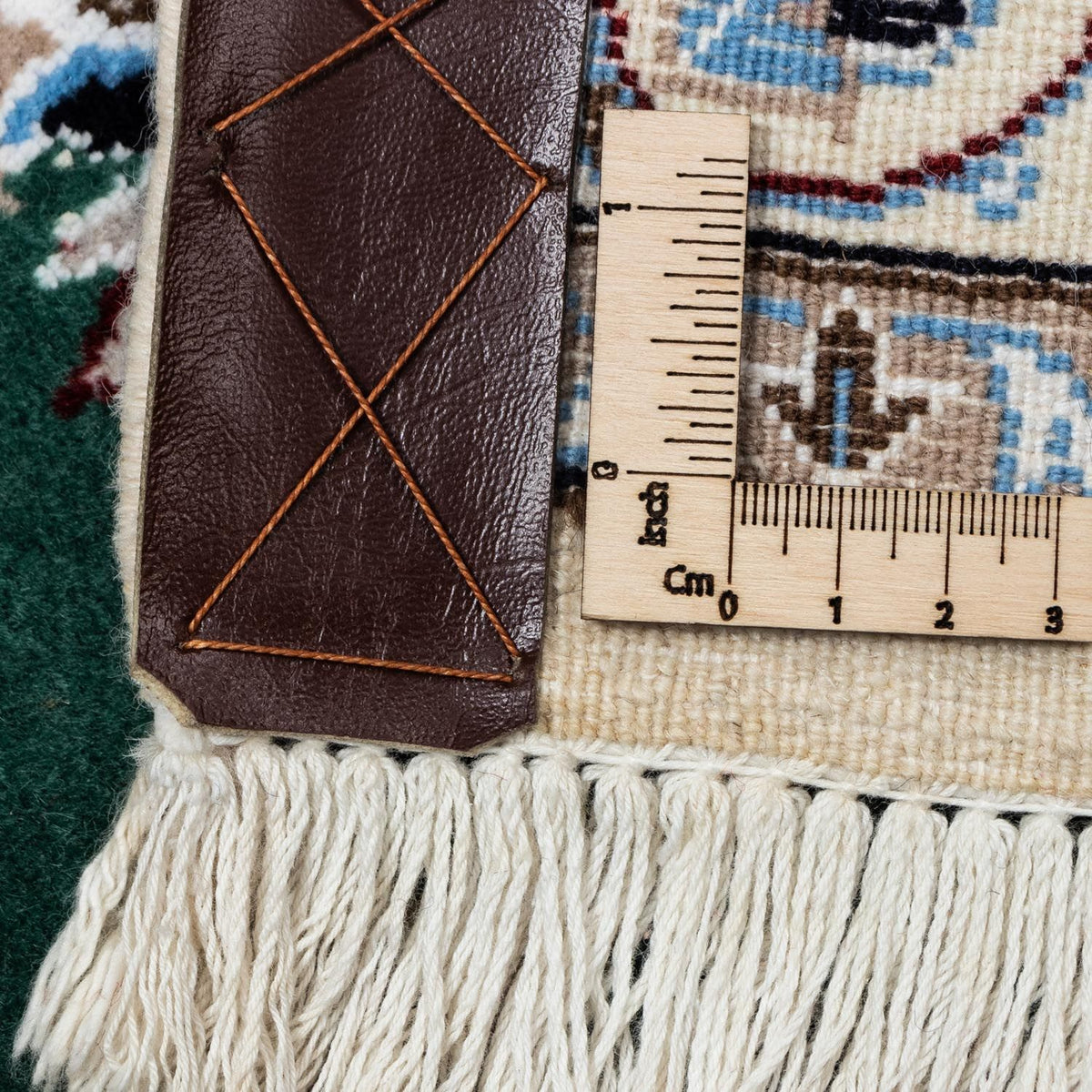 Persisk tæppe - Ghom - 352 x 241 cm - sort