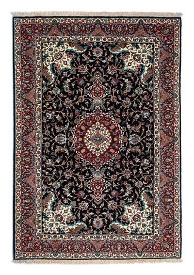 Qom Tæppe 141x213cm - Persisk tæppe