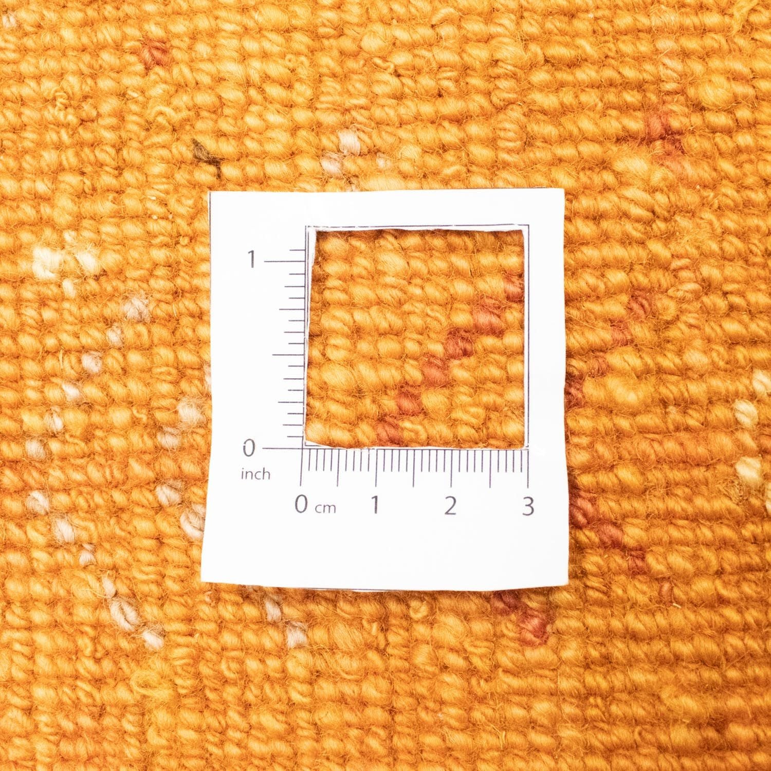 Gabbeh-tæppe - Persisk - 224 x 177 cm - guld