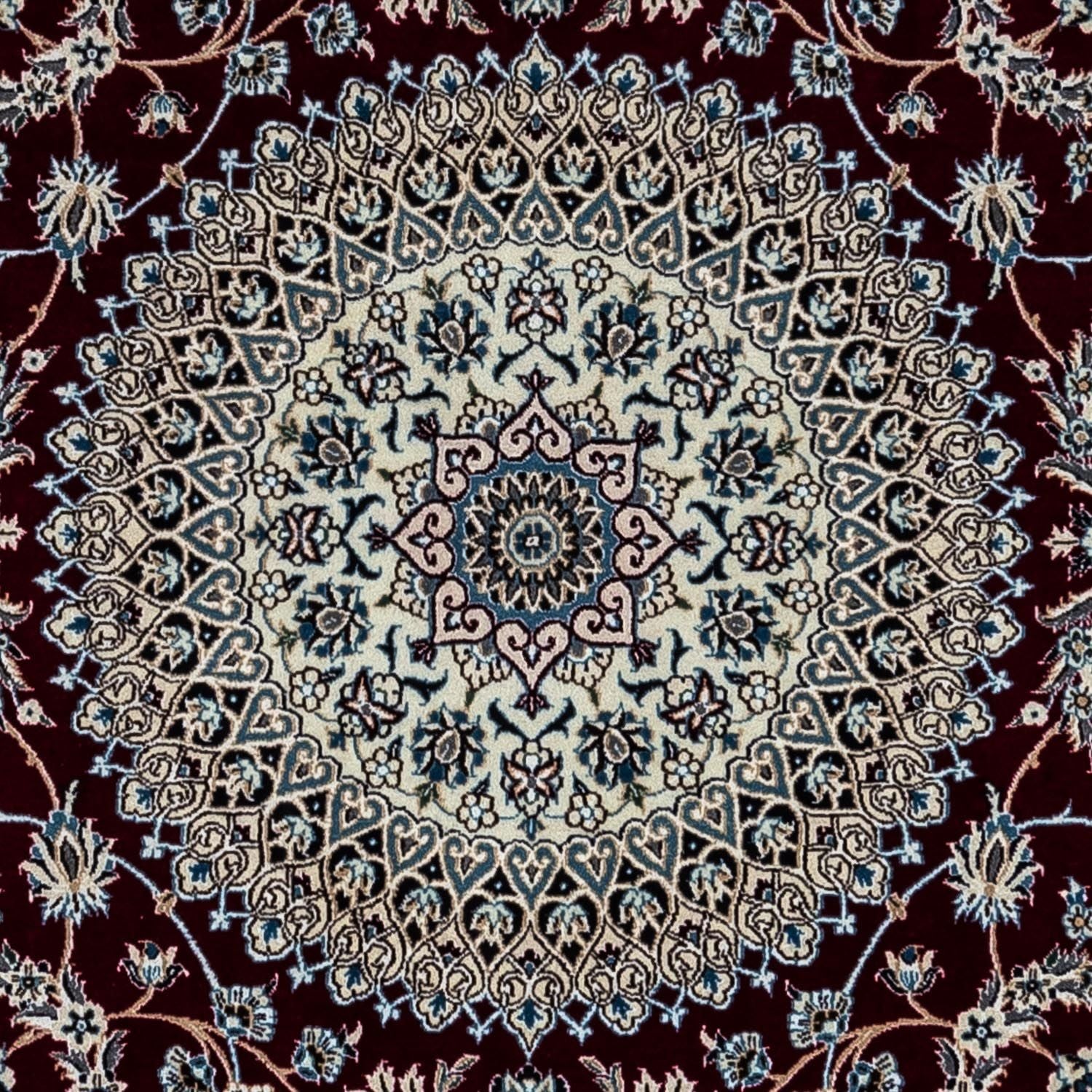 Persisk tæppe - Nain - Royal - 358 x 255 cm - sort