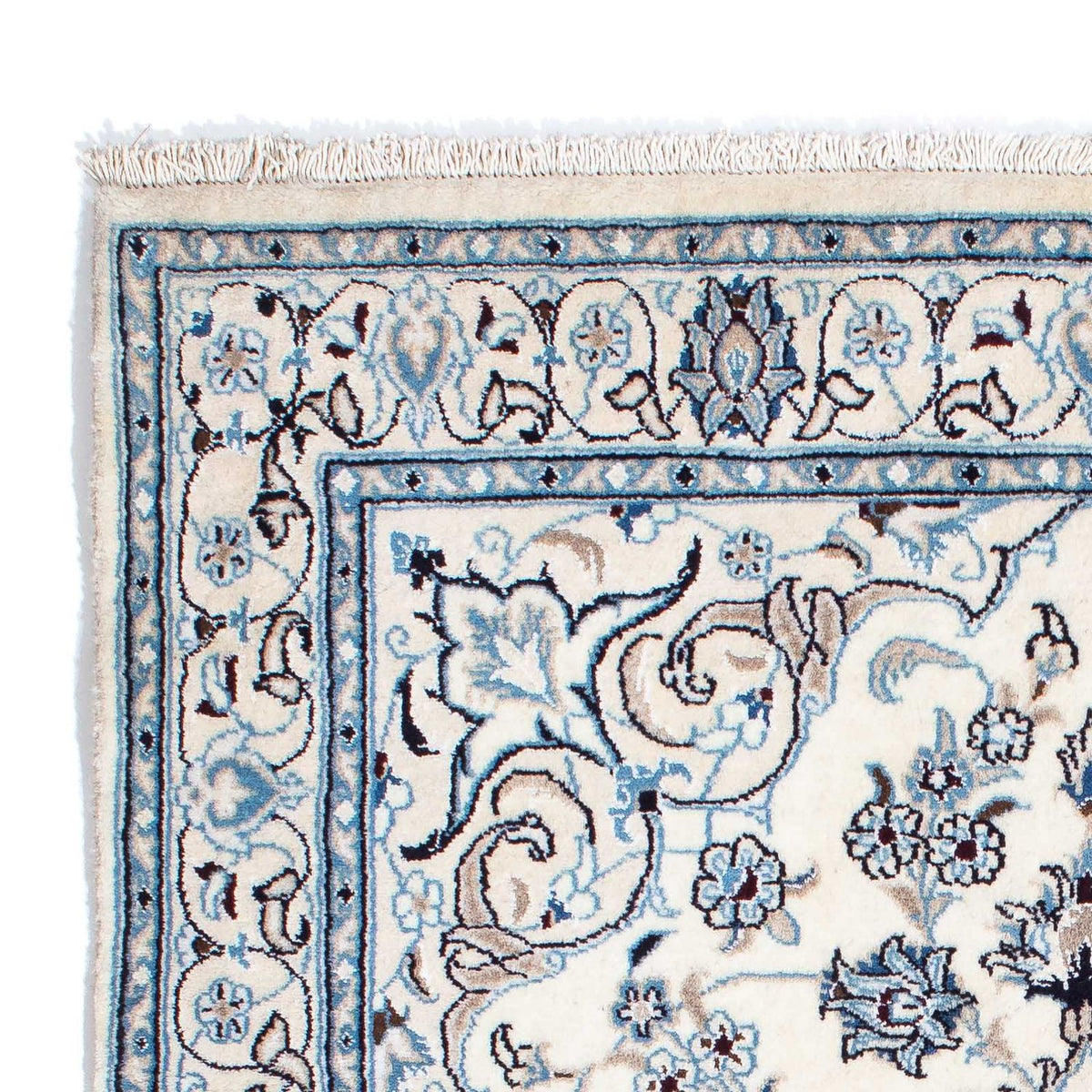 Persisk tæppe - Nain - Royal - 195 x 124 cm - beige