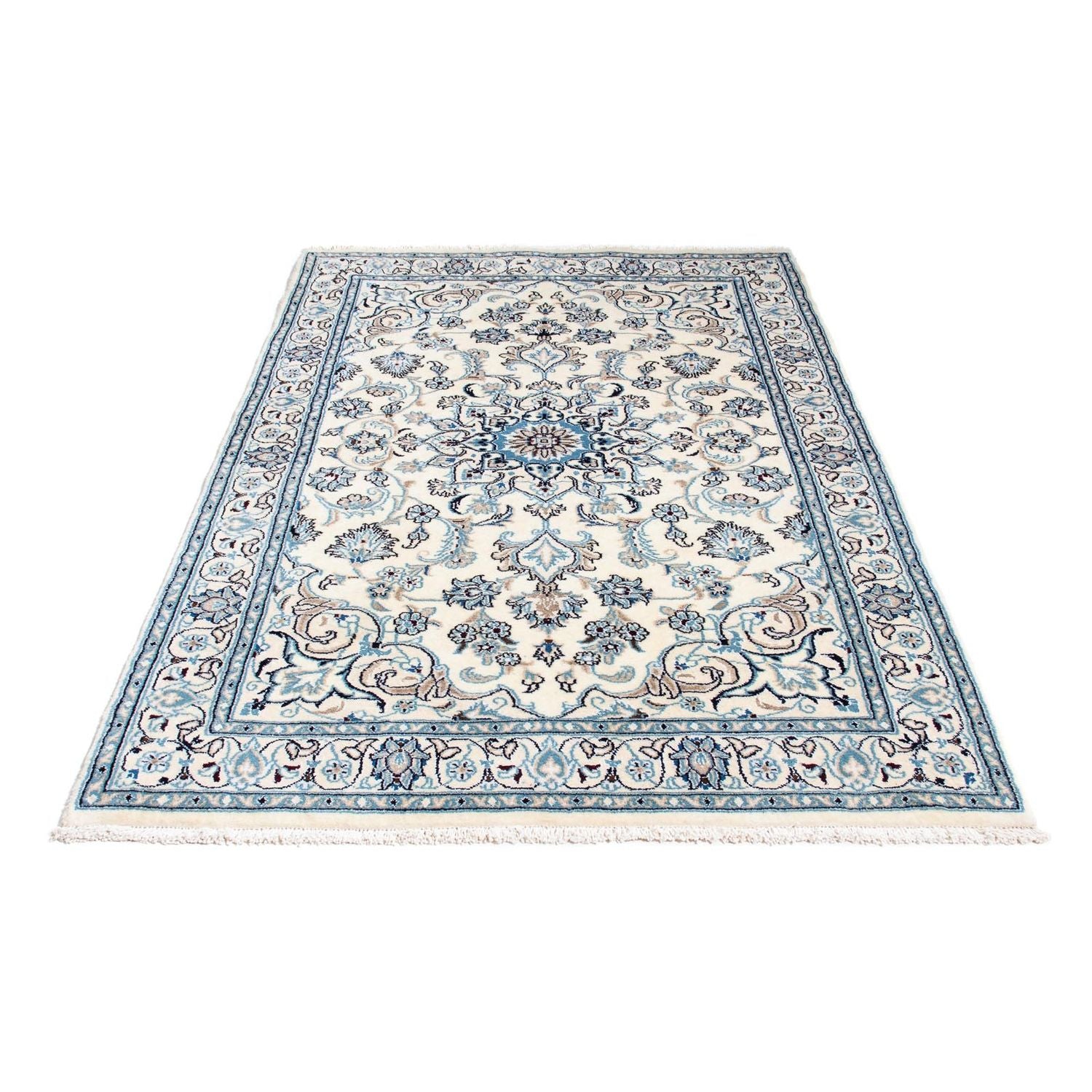 Persisk tæppe - Nain - Royal - 195 x 124 cm - beige