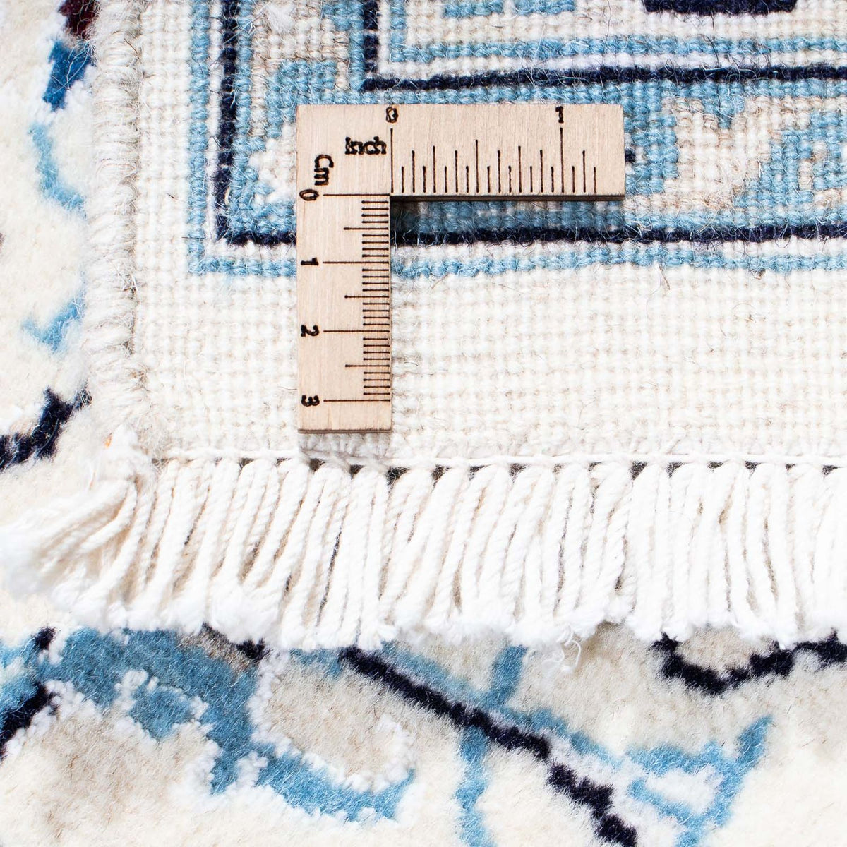 Persisk tæppe - Nain - Royal - 195 x 124 cm - beige