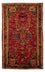 Persisk tæppe - Nomadisk - 270 x 163 cm - mørkerød