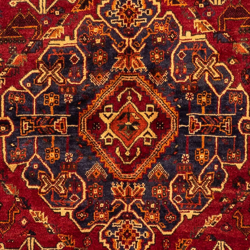 Persisk tæppe - Nomadisk - 270 x 163 cm - mørkerød