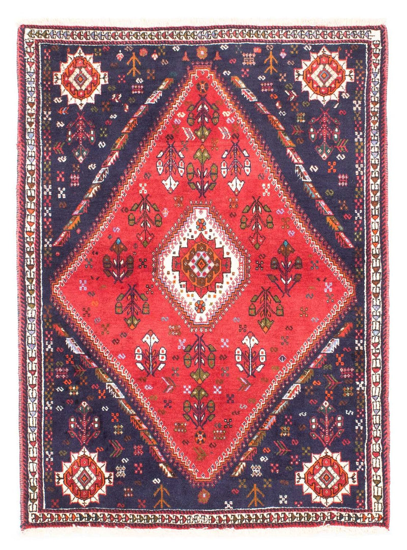 Persisk tæppe - Nomadisk - 147 x 107 cm - mørkeblå