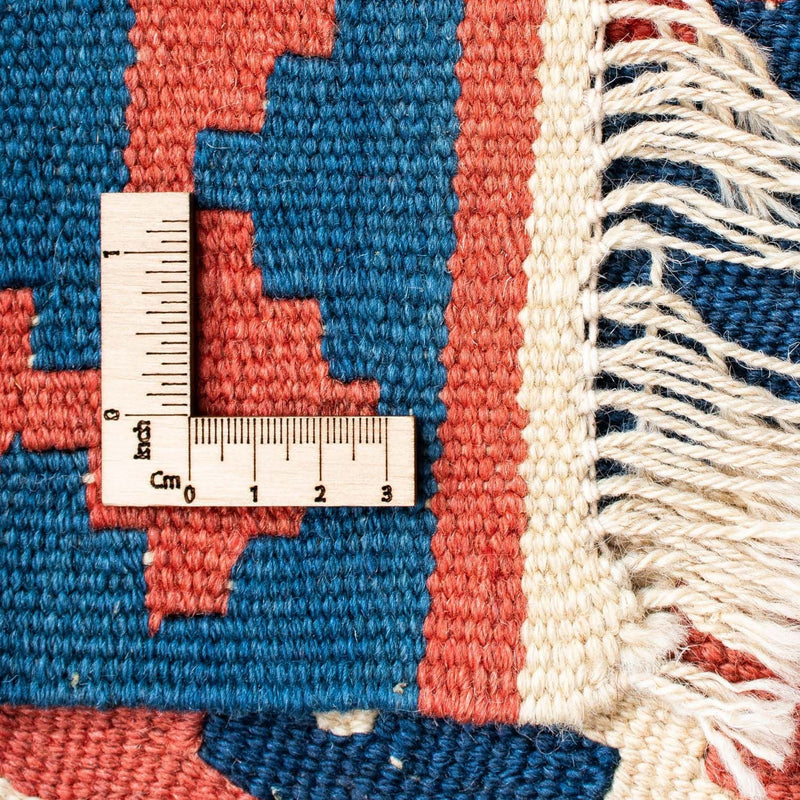 Kelim-tæppe - orientalsk - 173 x 125 cm - rød