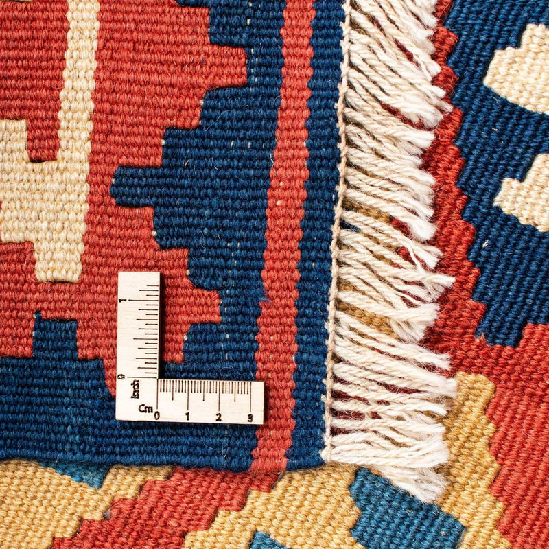 Kelim-tæppe - orientalsk - 145 x 100 cm - rød