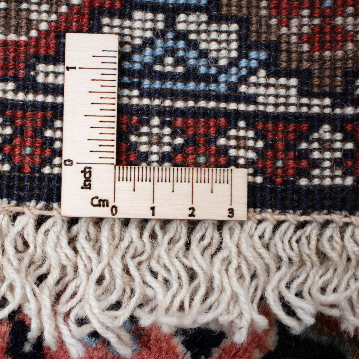 Persisk tæppe - Nomadisk - 148 x 102 cm - lysrød