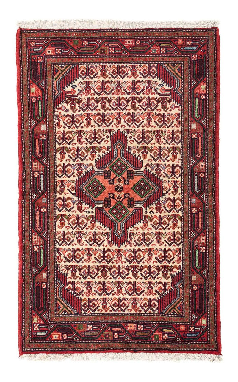 Persisk tæppe - Nomadisk - 126 x 80 cm - beige