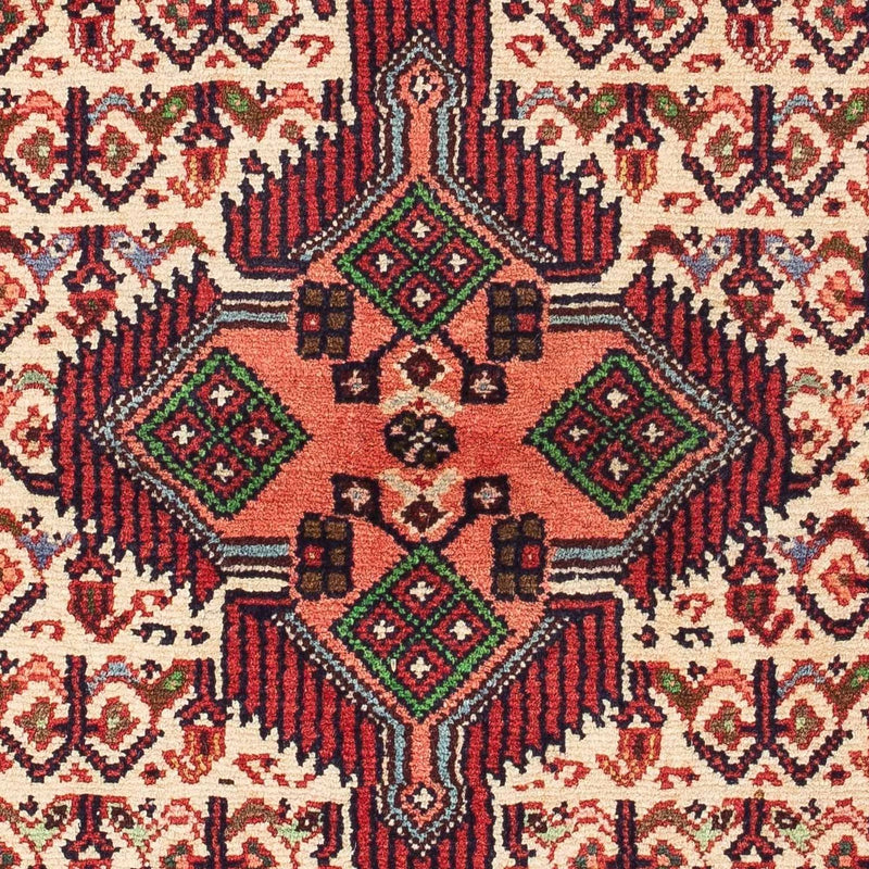 Persisk tæppe - Nomadisk - 126 x 80 cm - beige