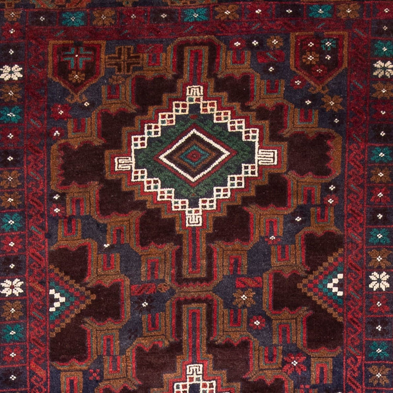 Løber Baluch-tæppe - 194 x 105 cm - rust