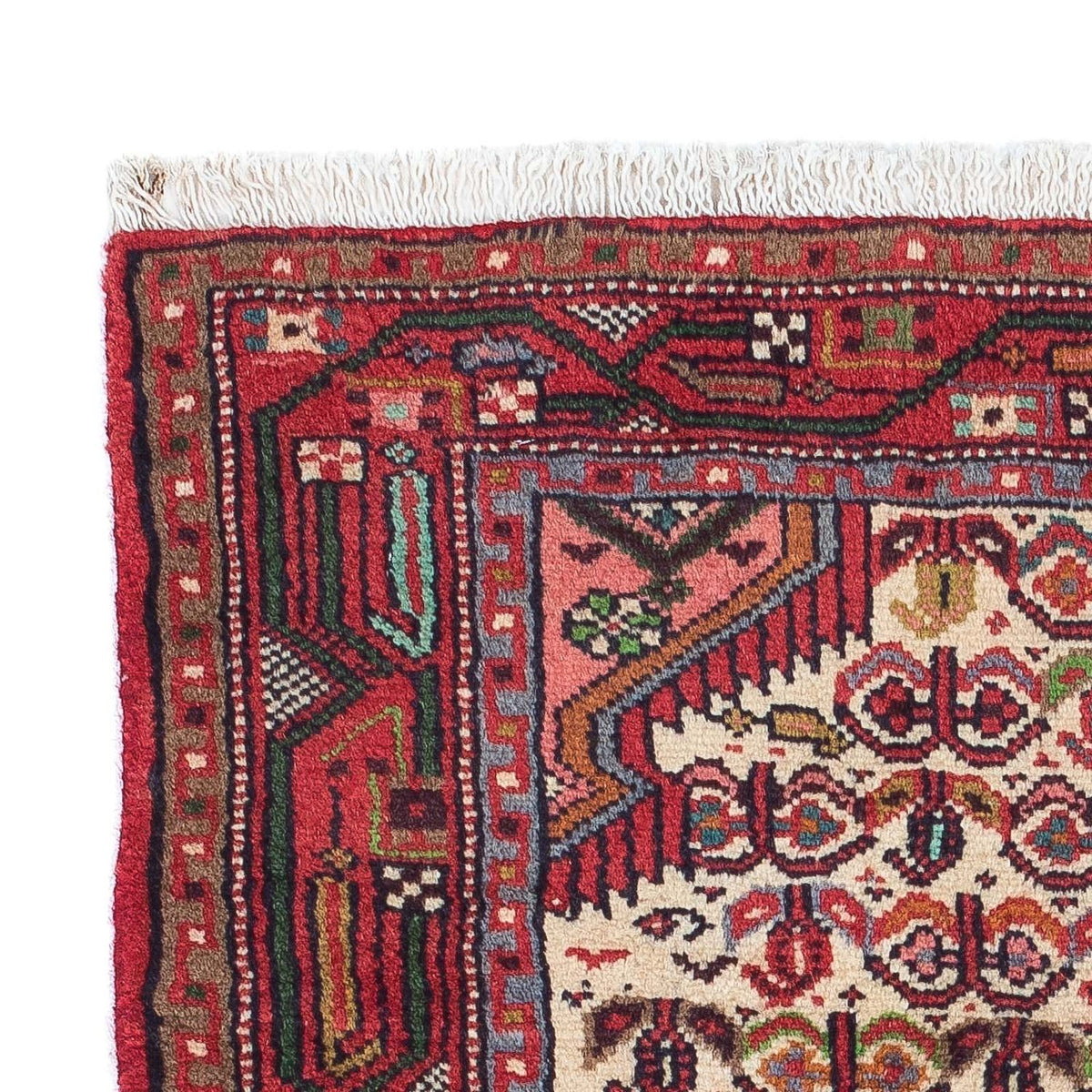 Persisk tæppe - Nomadisk - 113 x 72 cm - beige