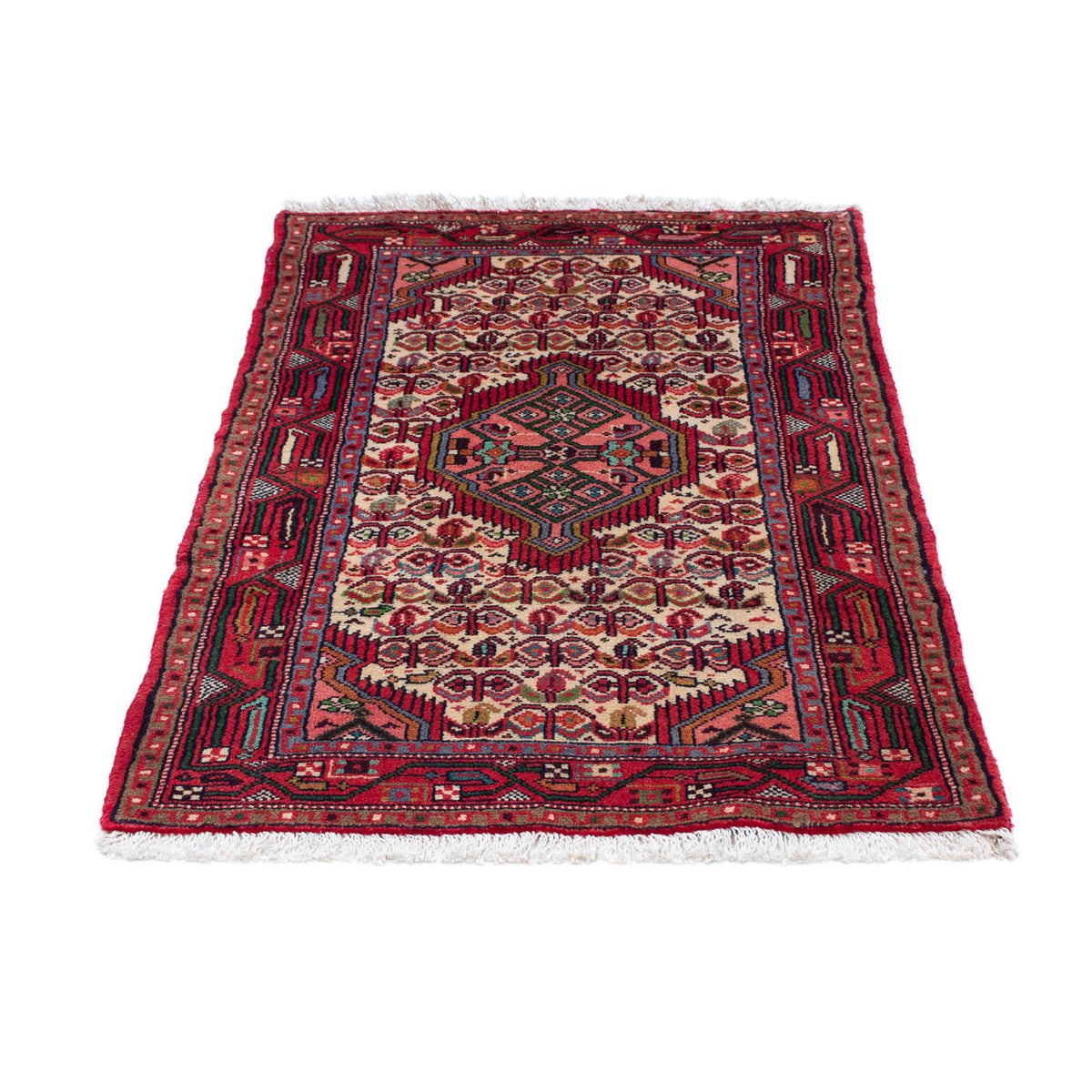 Persisk tæppe - Nomadisk - 113 x 72 cm - beige