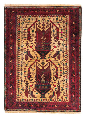 Baluch-tæppe - 169 x 118 cm - beige