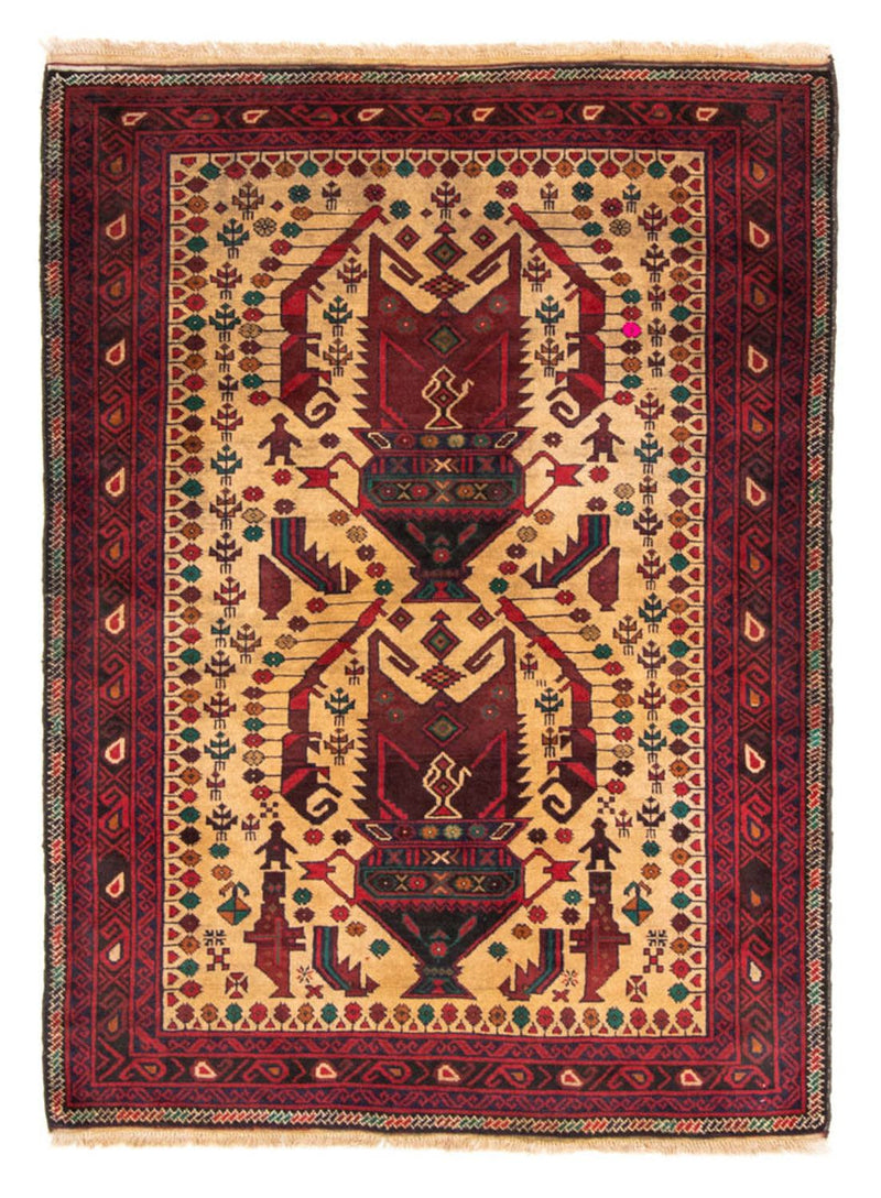 Baluch-tæppe - 169 x 118 cm - beige