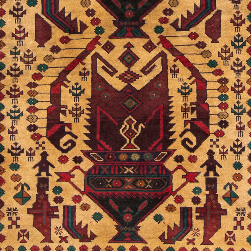 Baluch-tæppe - 169 x 118 cm - beige