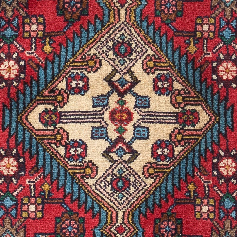 Persisk tæppe - Nomadisk - 126 x 87 cm - rød