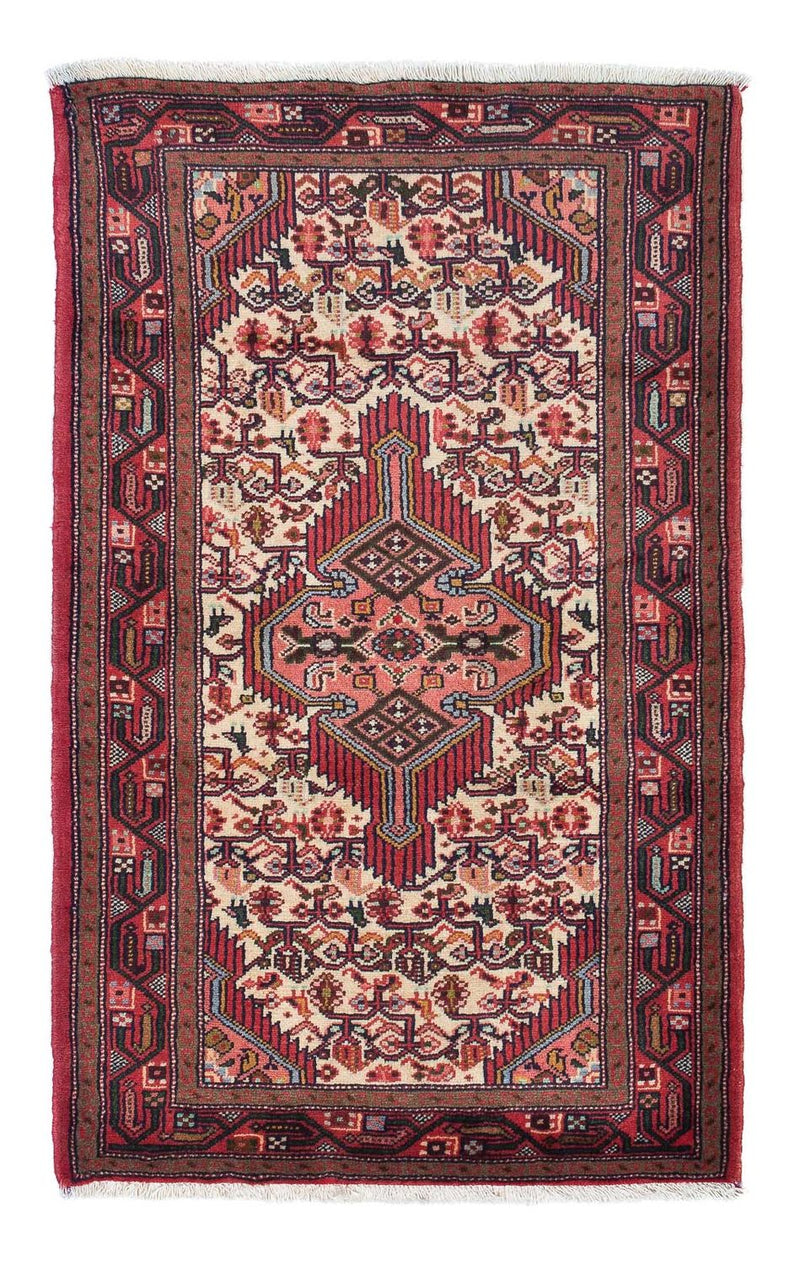 Persisk tæppe - Nomadisk - 131 x 83 cm - beige
