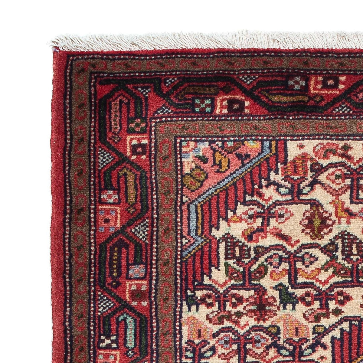 Persisk tæppe - Nomadisk - 131 x 83 cm - beige