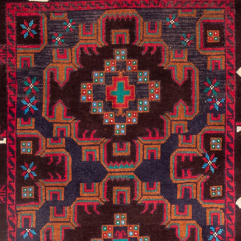 Baluch-tæppe - 184 x 112 cm - flerfarvet