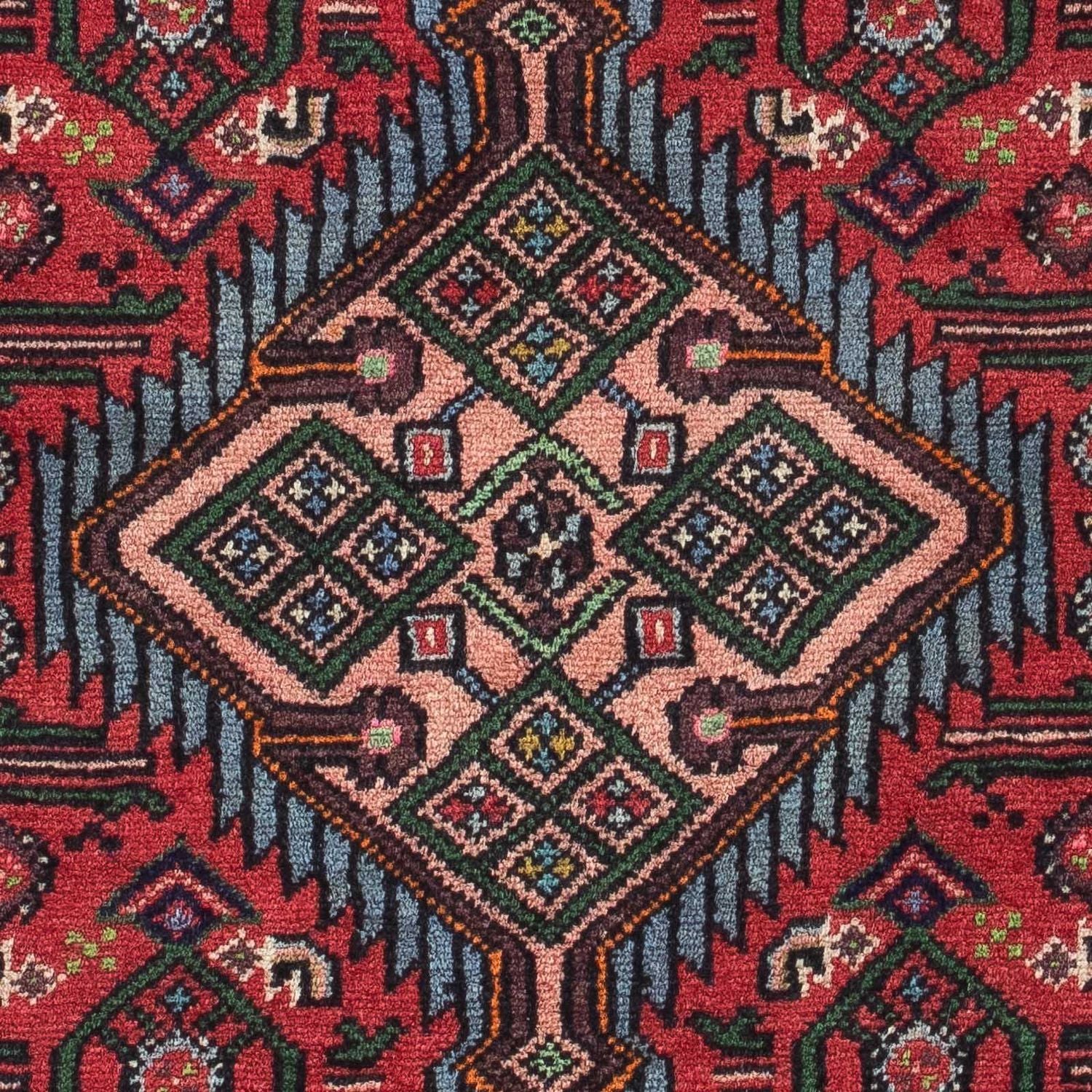 Persisk tæppe - Nomadisk - 125 x 81 cm - rød