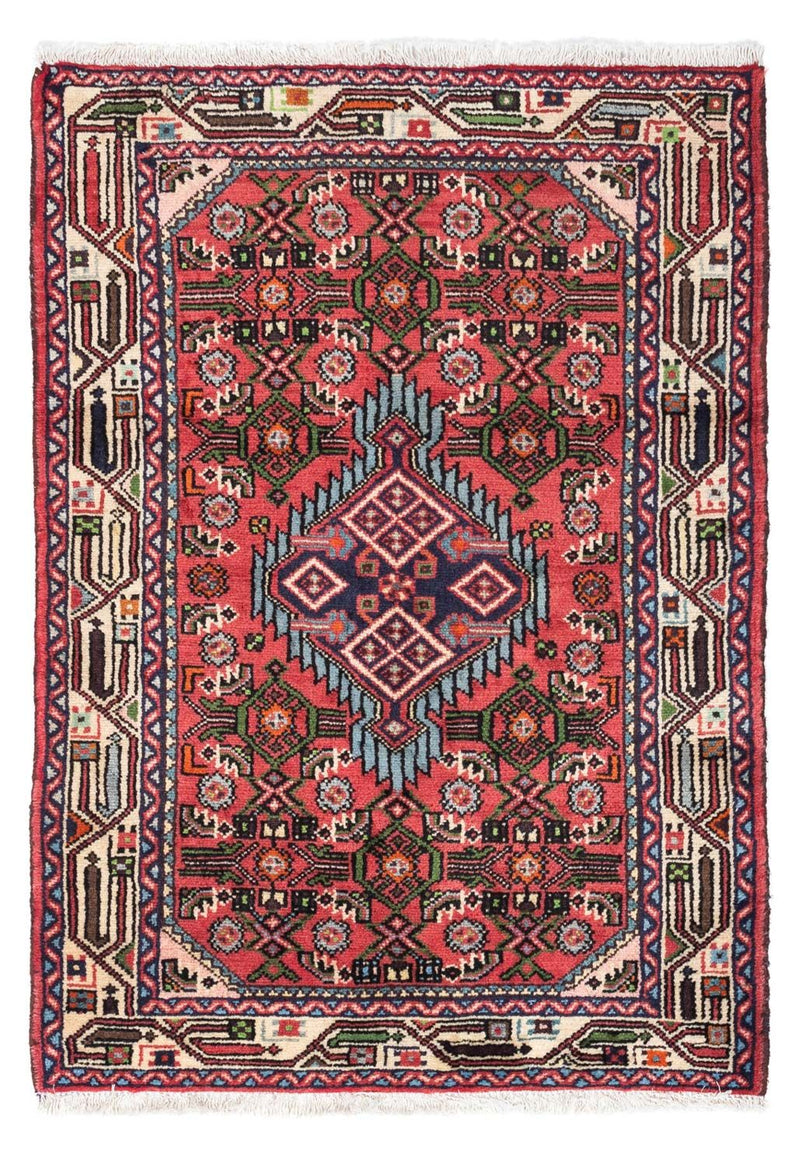 Persisk tæppe - Nomadisk - 118 x 79 cm - rød