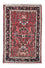 Persisk tæppe - Nomadisk - 121 x 79 cm - rød