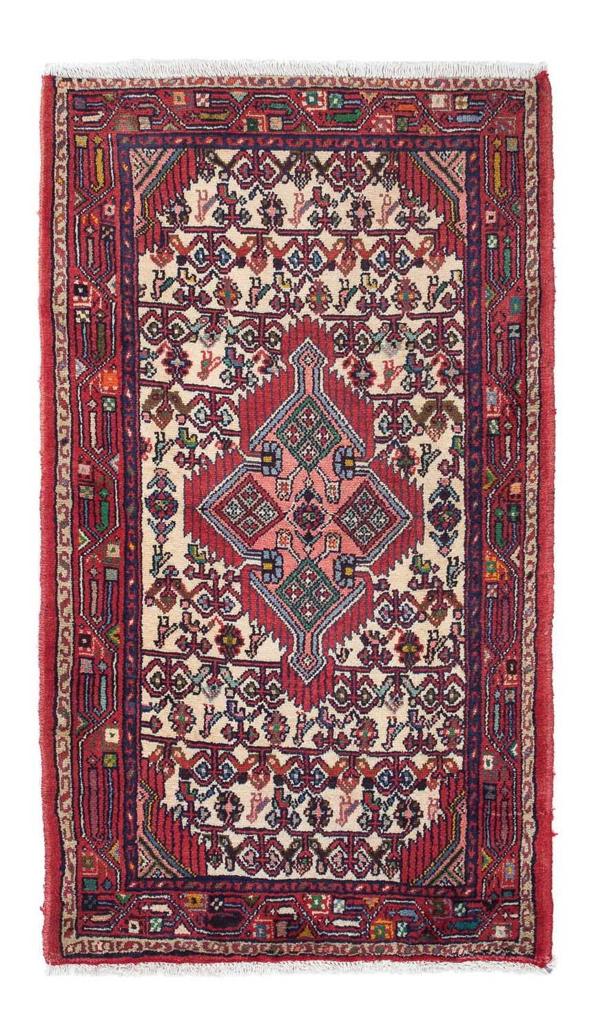 Persisk tæppe - Nomadisk - 126 x 75 cm - beige