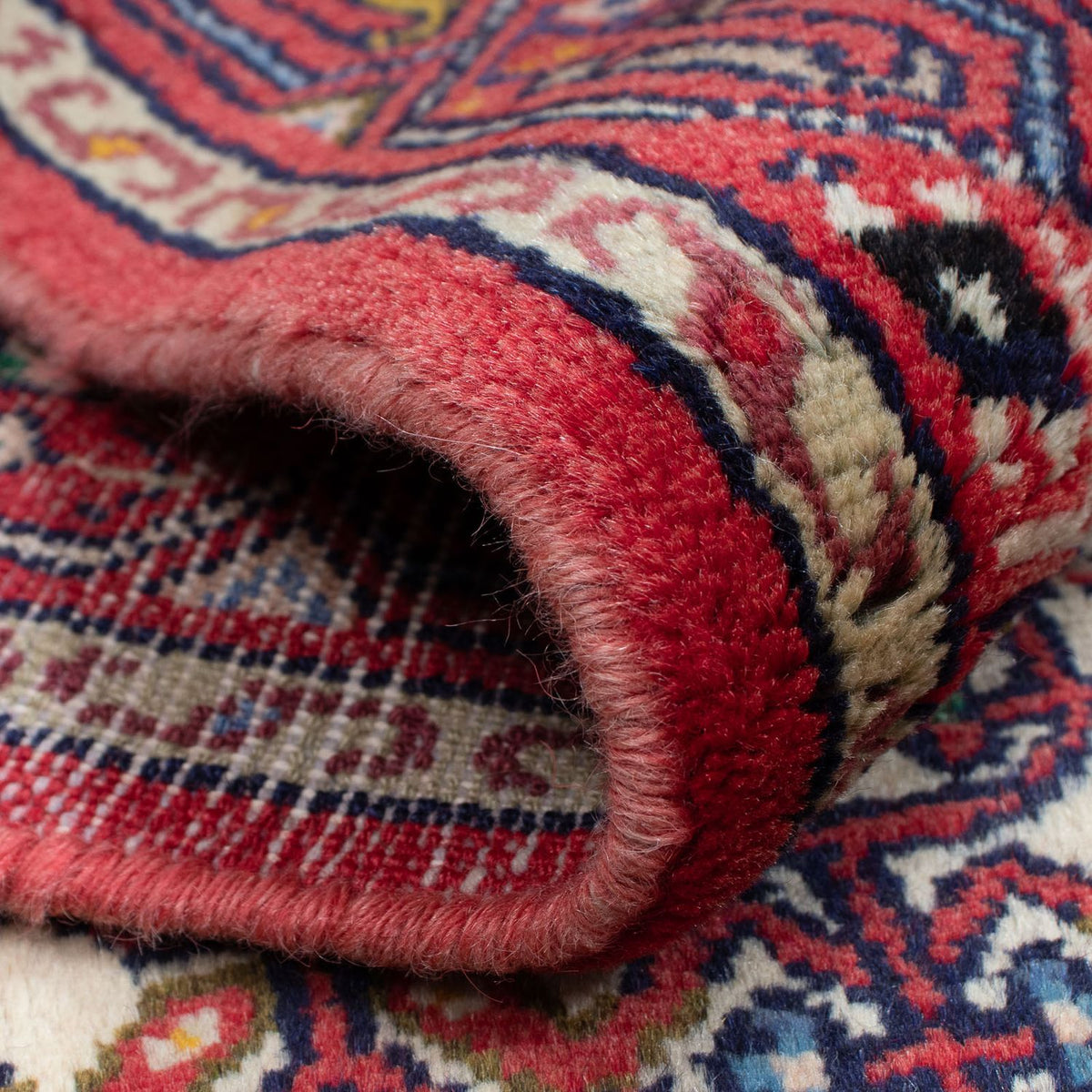 Persisk tæppe - Nomadisk - 126 x 75 cm - beige