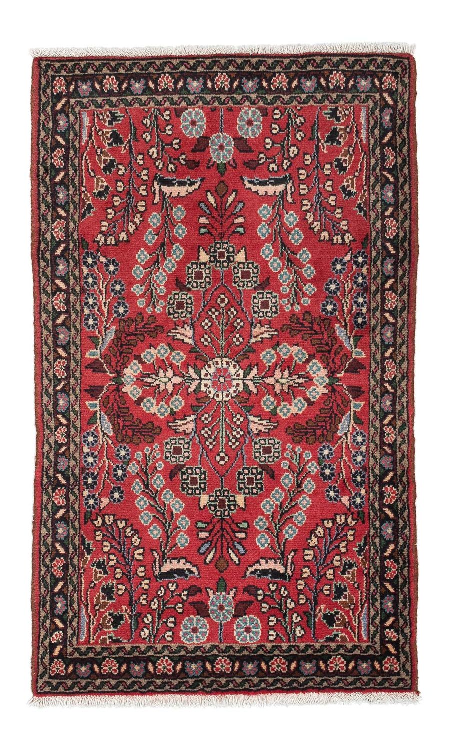 Persisk tæppe - Nomadisk - 133 x 81 cm - rød