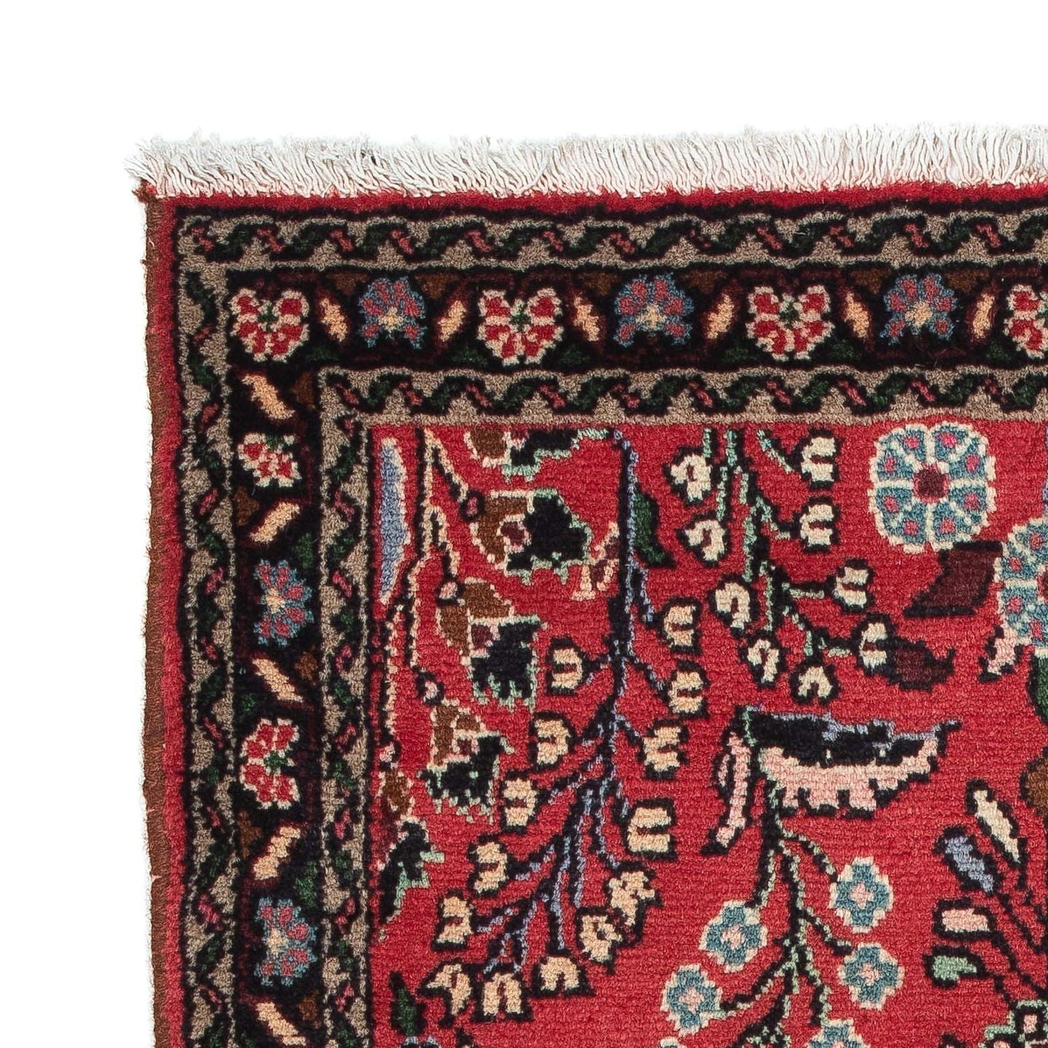Persisk tæppe - Nomadisk - 133 x 81 cm - rød
