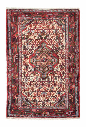 Persisk tæppe - Nomadisk - 125 x 84 cm - beige