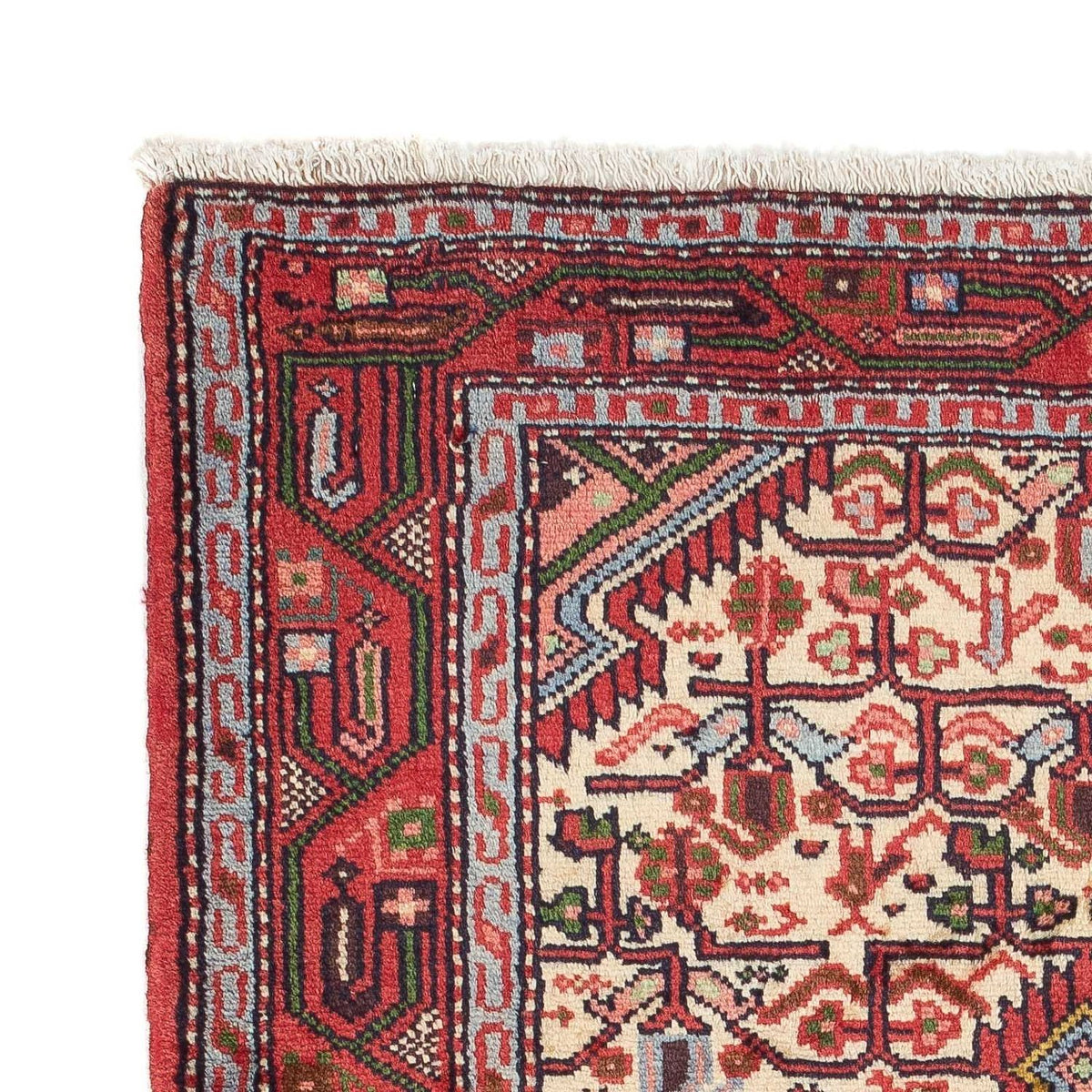 Persisk tæppe - Nomadisk - 125 x 84 cm - beige