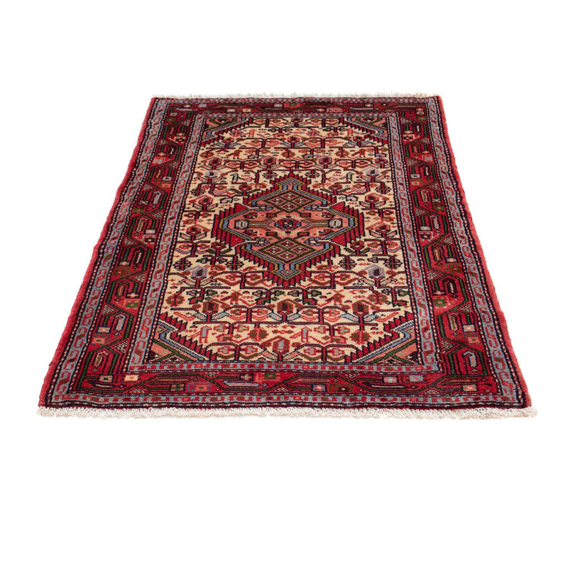 Persisk tæppe - Nomadisk - 125 x 84 cm - beige
