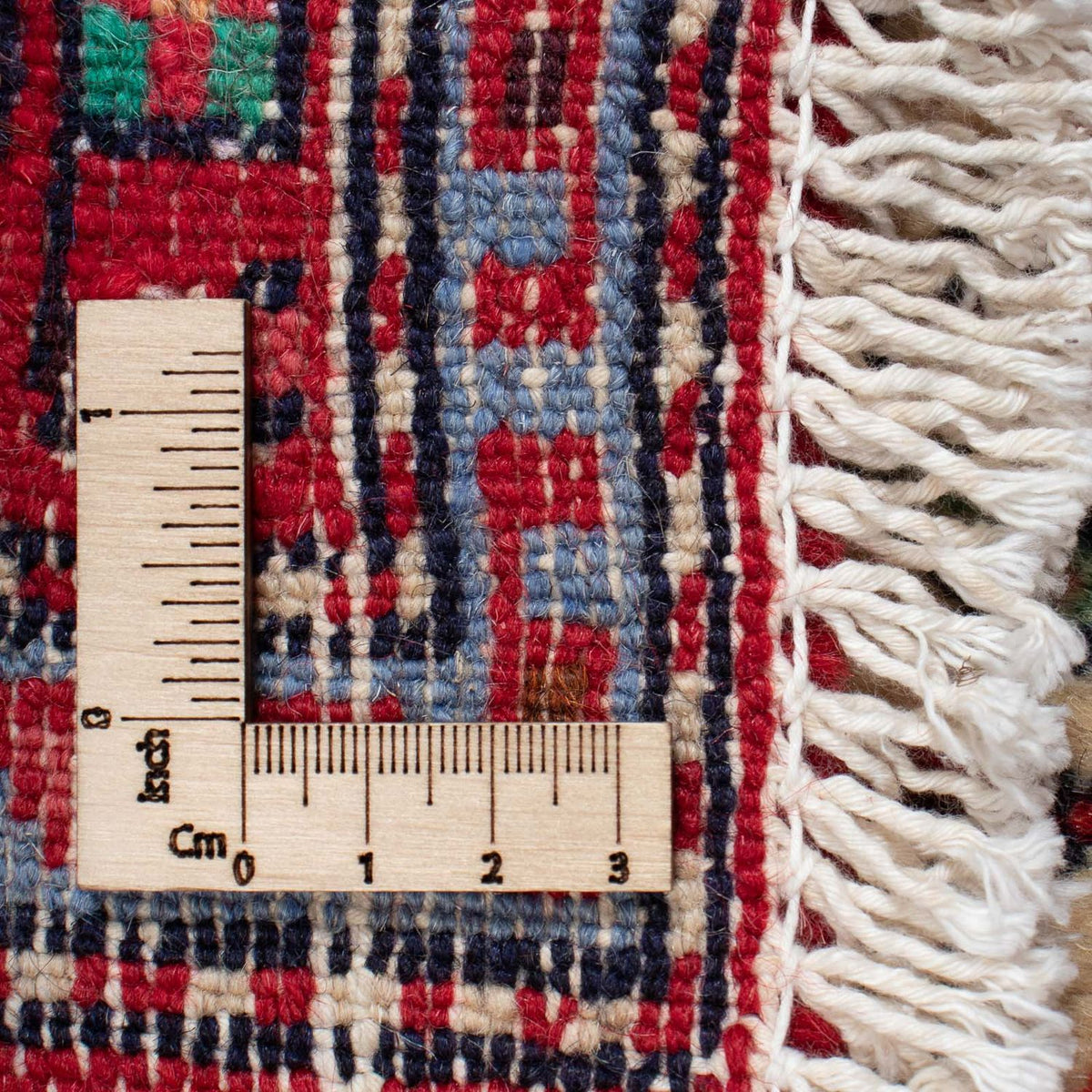 Persisk tæppe - Nomadisk - 125 x 84 cm - beige