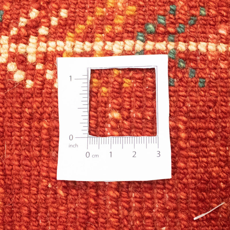 Gabbeh-tæppe - Persisk - 230 x 180 cm - rød