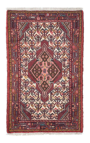 Persisk tæppe - Nomadisk - 117 x 75 cm - beige