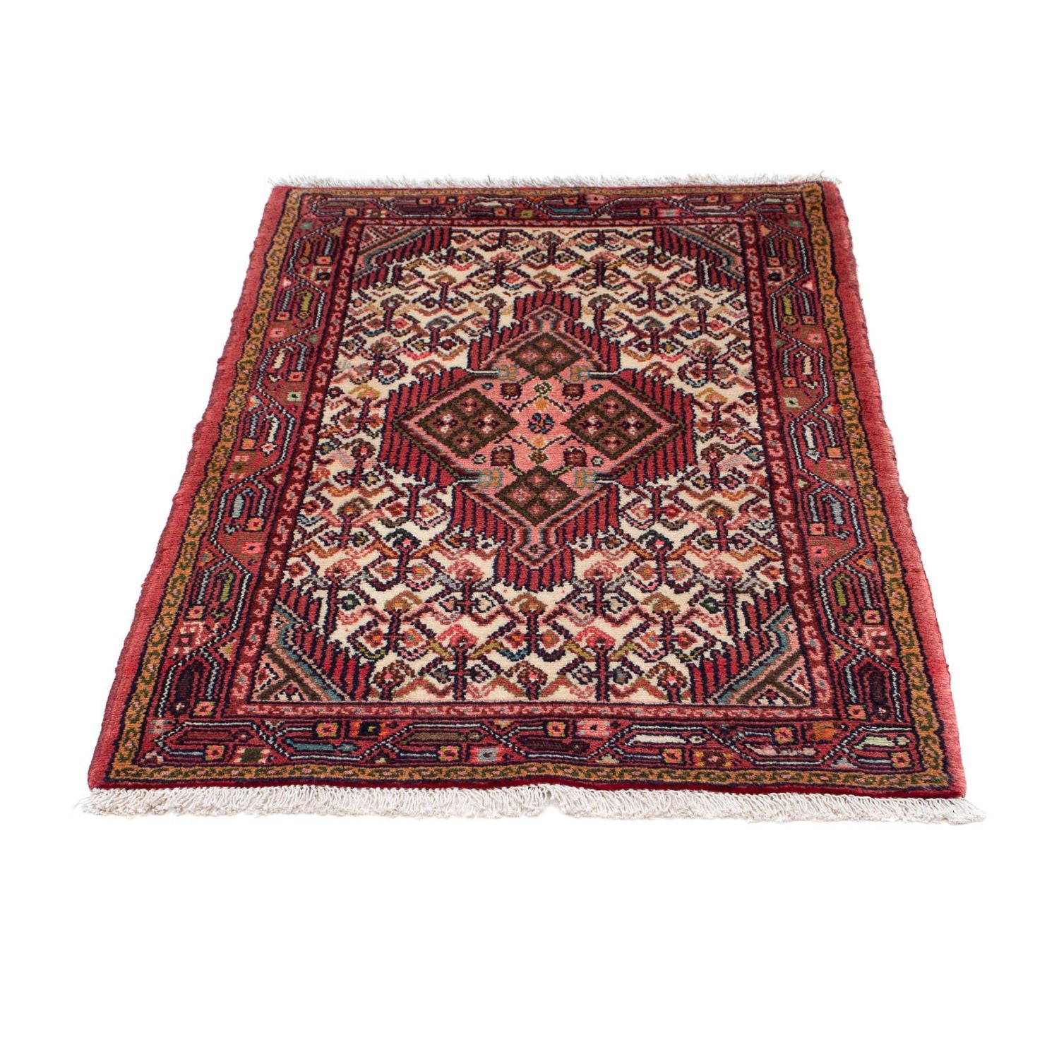 Persisk tæppe - Nomadisk - 117 x 75 cm - beige