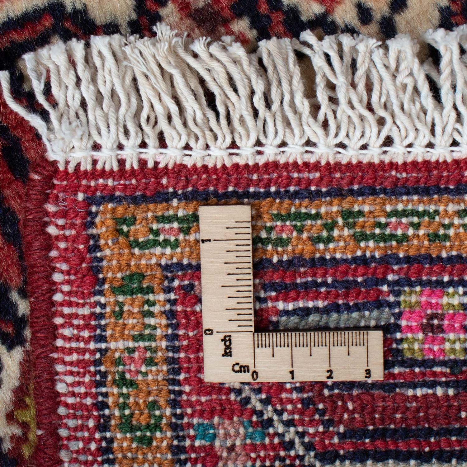 Persisk tæppe - Nomadisk - 117 x 75 cm - beige
