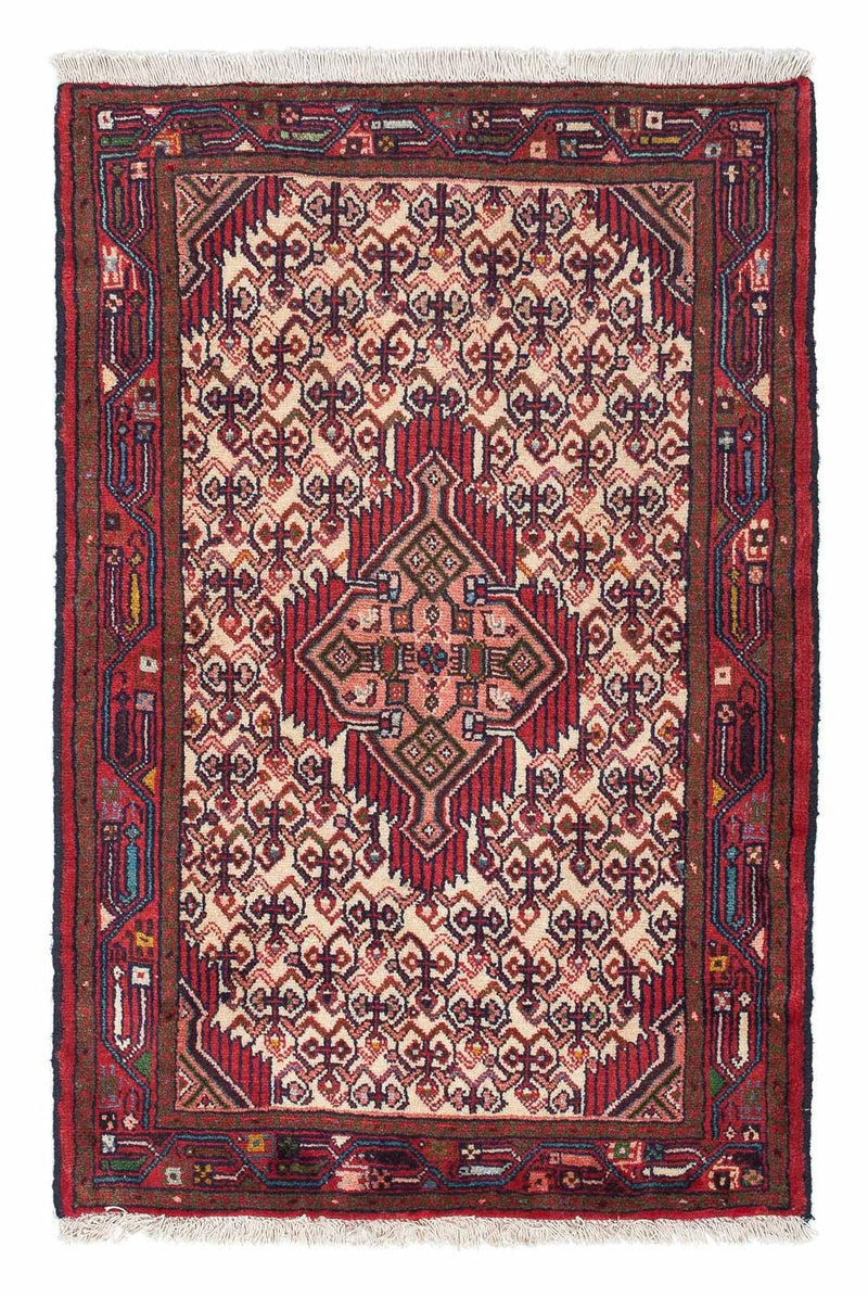 Persisk tæppe - Nomadisk - 122 x 80 cm - beige