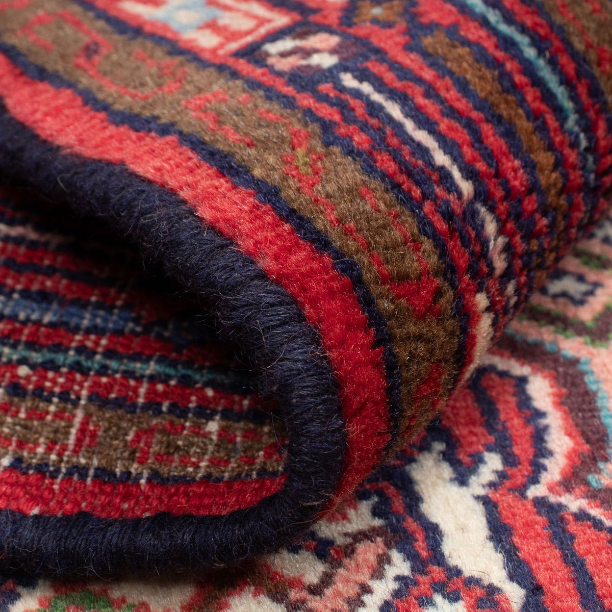 Persisk tæppe - Nomadisk - 122 x 80 cm - beige