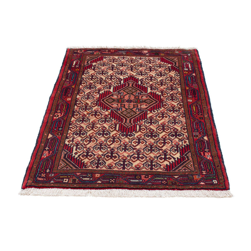 Persisk tæppe - Nomadisk - 122 x 80 cm - beige