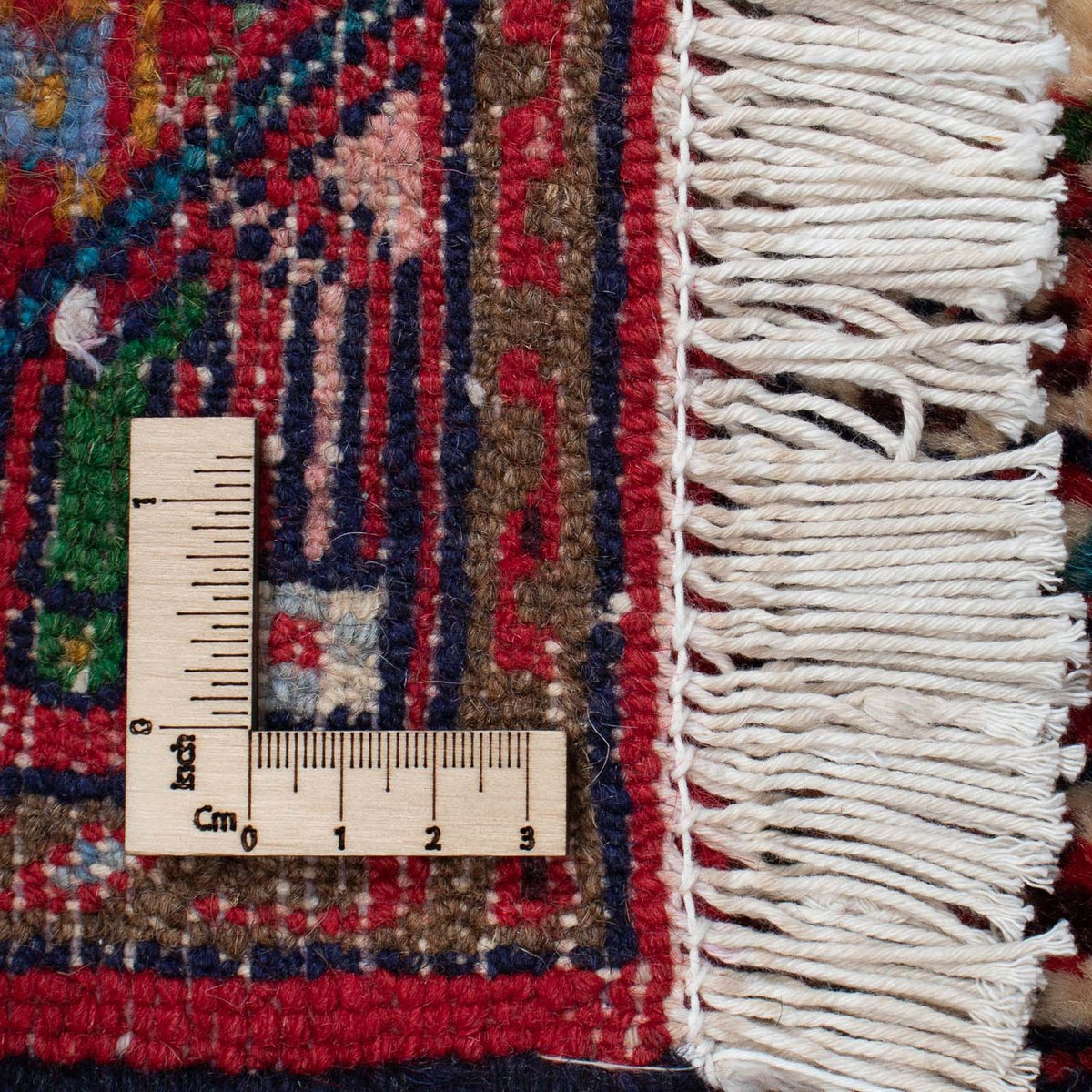 Persisk tæppe - Nomadisk - 122 x 80 cm - beige