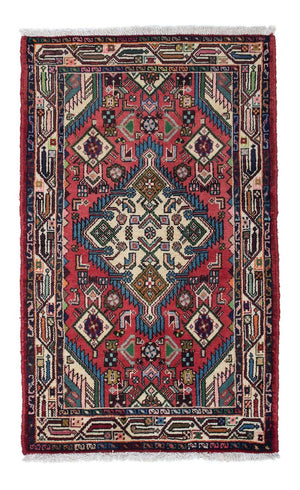 Persisk tæppe - Nomadisk - 125 x 77 cm - rød